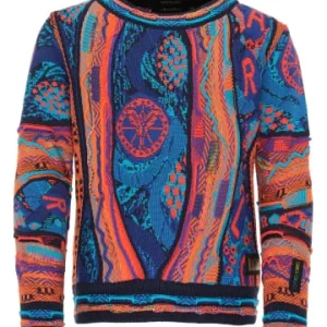 Bekleidung Carlo Colucci Pullover Coceano In Navy Günstig Kaufen 6