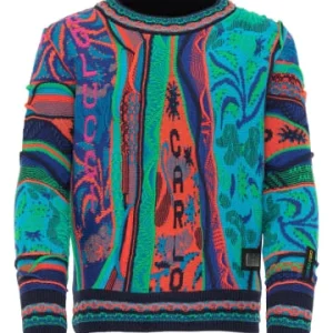 Bekleidung Carlo Colucci Pullover Cocis In Navy Günstig Kaufen 6