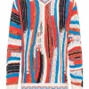 Bekleidung Carlo Colucci Pullover Condori In Weiß / Rot Günstig Kaufen 16