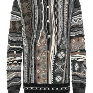 Bekleidung Carlo Colucci Pullover Confalonieri In Schwarz / Grau Günstig Kaufen 8
