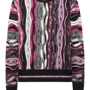 Bekleidung Carlo Colucci Pullover Consiglio In Anthrazit / Lila Günstig Kaufen 12