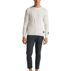 Bekleidung Carlo Colucci Pullover Constantini In Weiß Günstig Kaufen 13