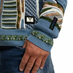 Bekleidung Carlo Colucci Pullover Corna In Petrol Günstig Kaufen 8
