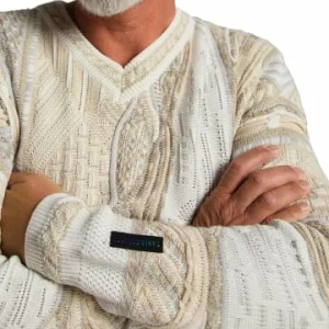 Bekleidung Carlo Colucci Pullover Corna In Weiß Günstig Kaufen 8
