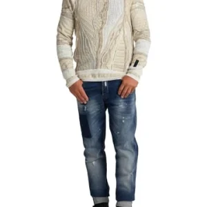 Bekleidung Carlo Colucci Pullover Corna In Weiß Günstig Kaufen 10