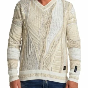 Bekleidung Carlo Colucci Pullover Corna In Weiß Günstig Kaufen 12