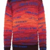 Bekleidung Carlo Colucci Pullover Cornaviera In Rot / Marine Günstig Kaufen 16