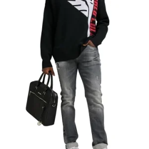 Bekleidung Carlo Colucci Pullover Cosco In Schwarz Günstig Kaufen 8