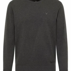 Bekleidung Carlo Colucci Pullover Creatore In Anthrazit Meliert Günstig Kaufen 8
