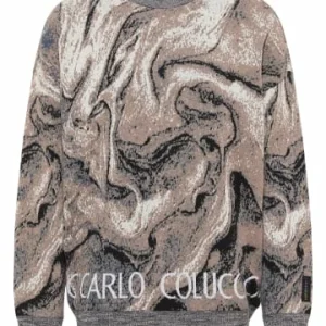 Bekleidung Carlo Colucci Pullover Crupi In Beige Meliert Günstig Kaufen 8