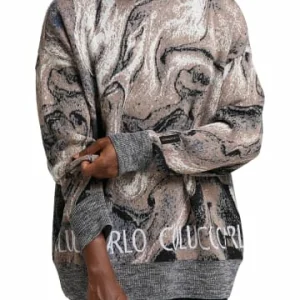 Bekleidung Carlo Colucci Pullover Crupi In Beige Meliert Günstig Kaufen 12