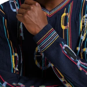 Bekleidung Carlo Colucci Pullover Cubich In Navy Günstig Kaufen 8