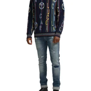 Bekleidung Carlo Colucci Pullover Cubich In Navy Günstig Kaufen 10