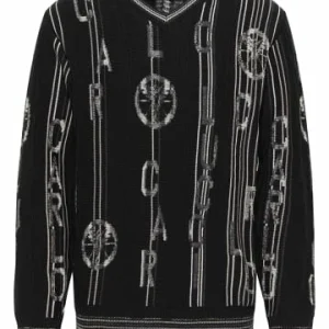 Bekleidung Carlo Colucci Pullover Cubich In Schwarz Günstig Kaufen 8