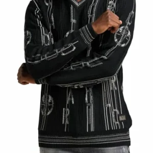 Bekleidung Carlo Colucci Pullover Cubich In Schwarz Günstig Kaufen 12