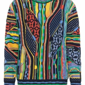 Bekleidung Carlo Colucci Pullover Cucchiaro In Navy / Gelb Günstig Kaufen 8
