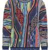 Bekleidung Carlo Colucci Pullover Cucchiaro In Navy / Grün Günstig Kaufen 16