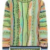 Bekleidung Carlo Colucci Pullover Cucco In Navy / Grün Günstig Kaufen 16