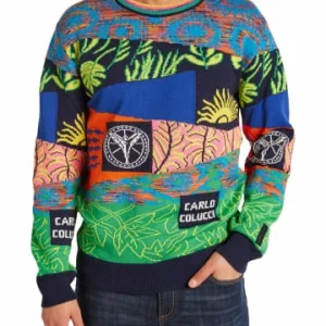 Bekleidung Carlo Colucci Pullover DaCol In Navy Günstig Kaufen 12