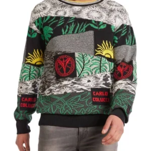Bekleidung Carlo Colucci Pullover DaCol In Schwarz Günstig Kaufen 12