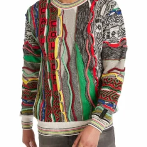 Bekleidung Carlo Colucci Pullover DaDamos In Weiß / Blau Günstig Kaufen 12