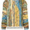Bekleidung Carlo Colucci Pullover Dale In Weiß / Blau Günstig Kaufen 20