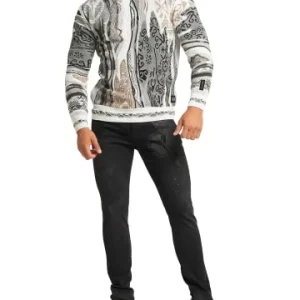 Bekleidung Carlo Colucci Pullover D’Alessandro In Grau Meliert Günstig Kaufen 10