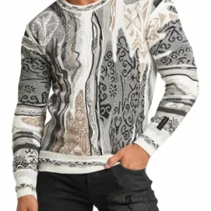 Bekleidung Carlo Colucci Pullover D’Alessandro In Grau Meliert Günstig Kaufen 12