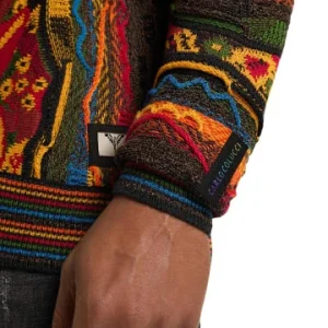 Bekleidung Carlo Colucci Pullover Damian In Anthrazit / Rot Günstig Kaufen 11