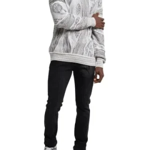 Bekleidung Carlo Colucci Pullover Damian In Weiß / Grau Günstig Kaufen 13