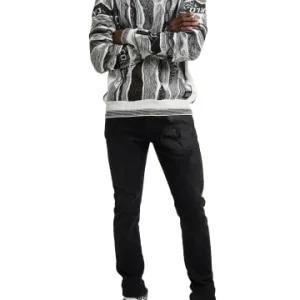 Bekleidung Carlo Colucci Pullover D’Amico In Weiß / Grau Günstig Kaufen 15