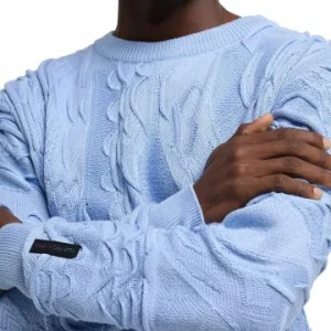 Bekleidung Carlo Colucci Pullover Dandaro In Hellblau Günstig Kaufen 13