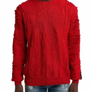 Bekleidung Carlo Colucci Pullover Dandaro In Rot Günstig Kaufen 13