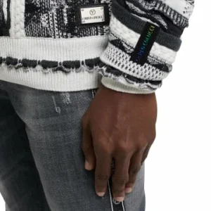 Bekleidung Carlo Colucci Pullover De Cristan In Schwarz / Grau Günstig Kaufen 14