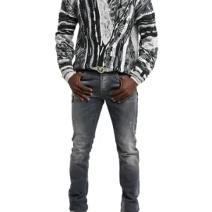 Bekleidung Carlo Colucci Pullover De Cristan In Schwarz / Grau Günstig Kaufen 16