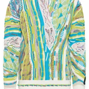 Bekleidung Carlo Colucci Pullover De Cristan In Weiß / Grün Günstig Kaufen 12