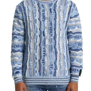Bekleidung Carlo Colucci Pullover De Cristofaro In Blau Günstig Kaufen 18