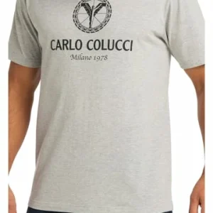 Bekleidung Carlo Colucci Pyjama Cognolato In Grau Meliert Günstig Kaufen 12