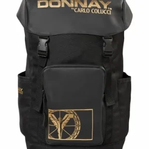 Accessoires Carlo Colucci Rucksack Dal Ceppo In Schwarz / Gold Günstig Kaufen 8