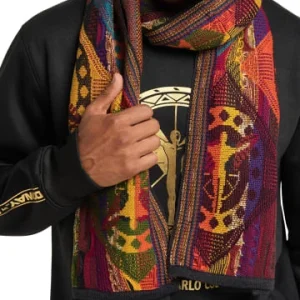 Accessoires Carlo Colucci Schal Carrossa In Grau Günstig Kaufen 12
