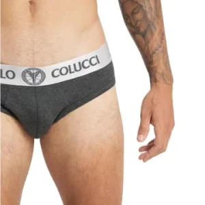 Bekleidung Carlo Colucci Slip Cavaggion In Anthrazit Meliert Günstig Kaufen 12