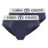 Bekleidung Carlo Colucci Slip Cavaggion In Navy Günstig Kaufen 17