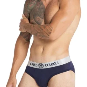 Bekleidung Carlo Colucci Slip Cavaggion In Navy Günstig Kaufen 16