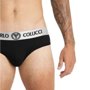 Bekleidung Carlo Colucci Slip Cavaggion In Schwarz Günstig Kaufen 14