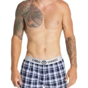 Bekleidung Carlo Colucci Slip Cavagna In Blau / Weiß Günstig Kaufen 14