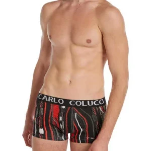 Bekleidung Carlo Colucci Slip Dal Farra In Rot / Schwarz Günstig Kaufen 12