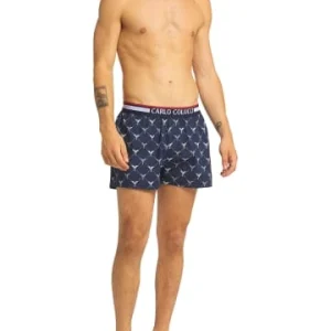 Bekleidung Carlo Colucci Slip Dalmonego In Navy Günstig Kaufen 12