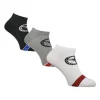 Bekleidung Carlo Colucci Sneakersocken Centaro In Weiß / Schwarz Günstig Kaufen 16