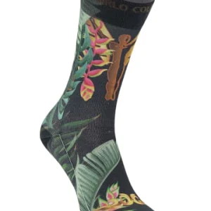 Bekleidung Carlo Colucci Socken Curro In Schwarz / Grün Günstig Kaufen 9