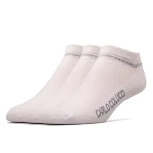 Bekleidung Carlo Colucci Socken Sneaker Amalfi White Günstig Kaufen 7